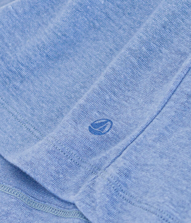 Camiseta, La Ic&oacute;nica de lino de mujer azul