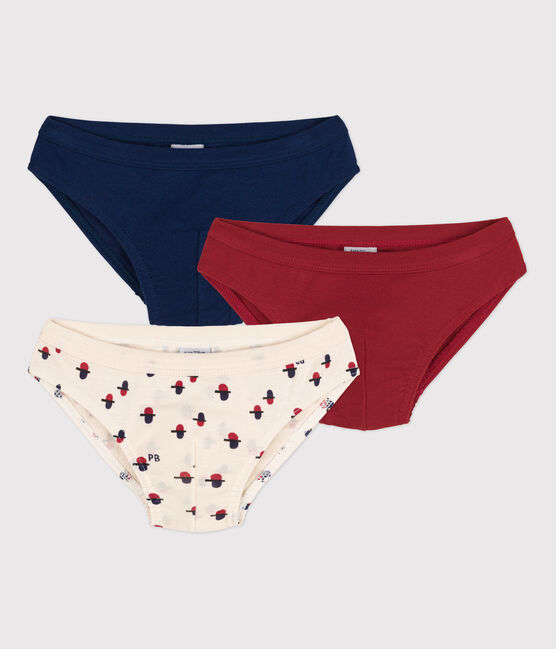 Juego de 3 slips de algodón para niño variante 1