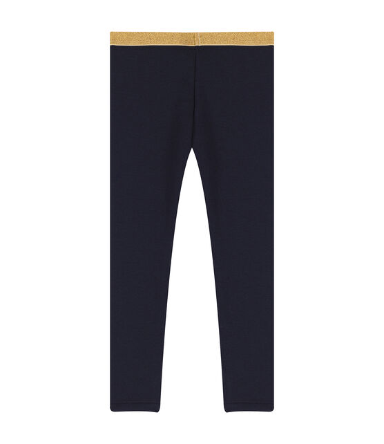 Pantalón de malla para niña azul SMOKING