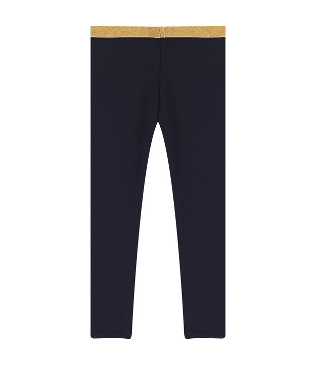 Pantal&oacute;n de malla para ni&ntilde;a azul