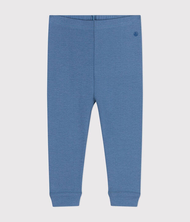 Leggings de algod&oacute;n para beb&eacute; azul