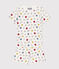 Pijama corto infantil Monsieur Madame de algodón  blanco MARSHMALLOW/blanco MULTICO