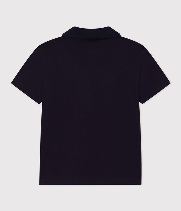 Polo de manga corta de algod&oacute;n para ni&ntilde;o SMOKING