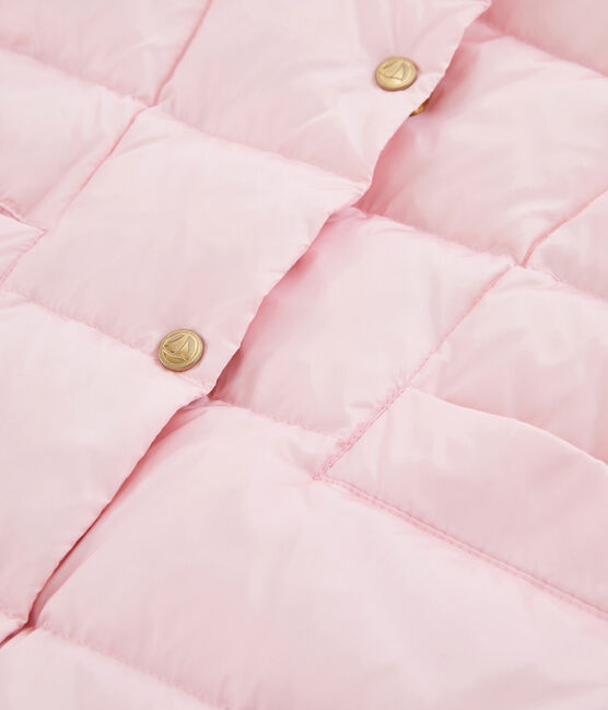 Plumas infantil de plumón para niña rosa FLEUR CN