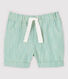 Pantalón corto de sarga irresistible de bebé niño