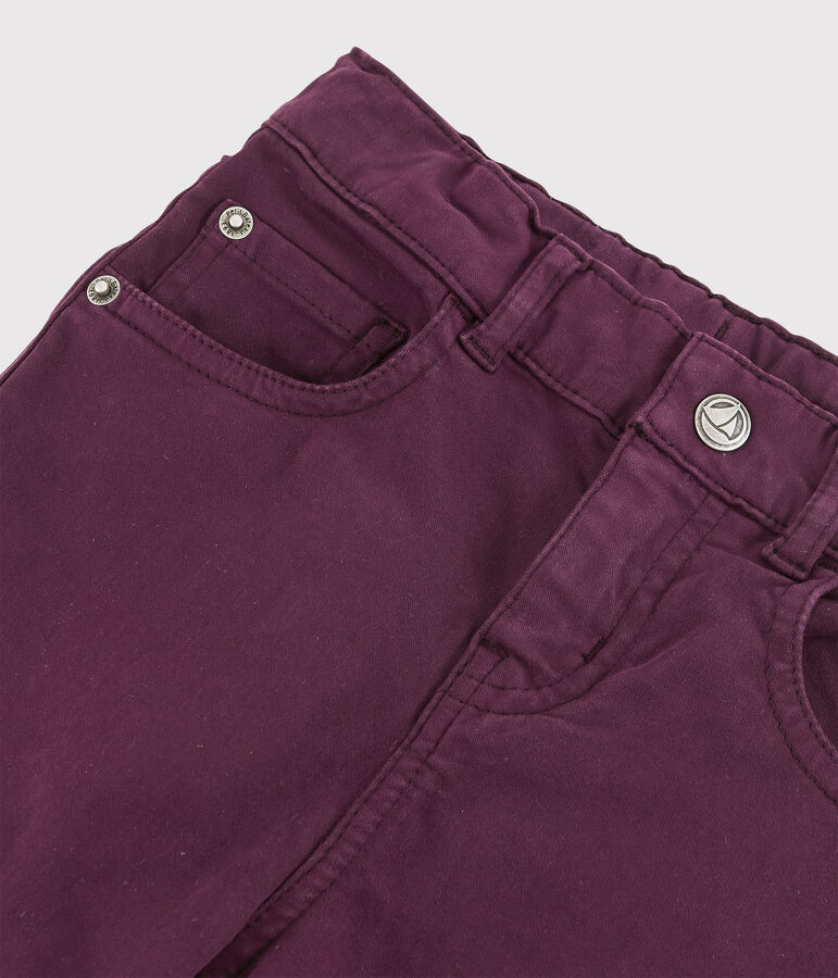 Pantal&oacute;n para ni&ntilde;o violeta