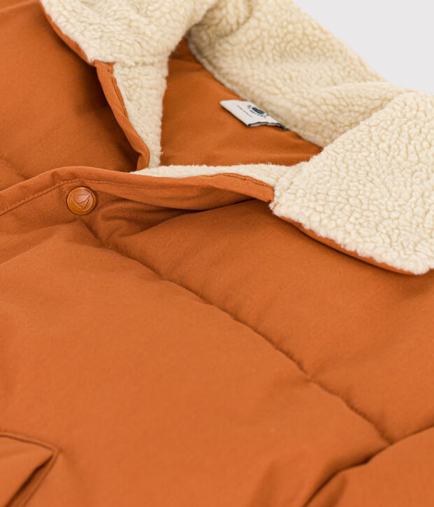 \tChaleco corto forrado de borreguito de ni&ntilde;o/ni&ntilde;a marron