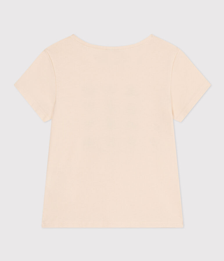 Camiseta de jersey ligero para ni&ntilde;a crudo/verde