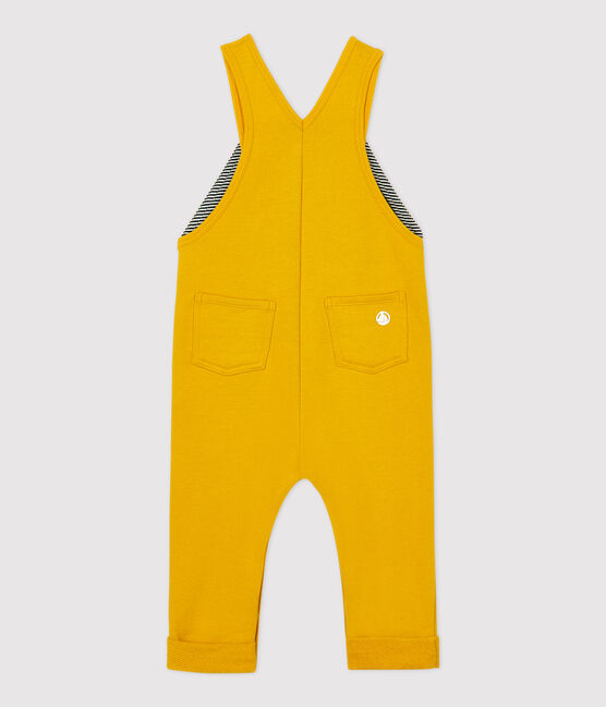 Peto de muletón de bebé. amarillo BOUDOR