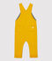 Peto de muletón de bebé. amarillo BOUDOR