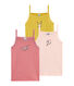 Trío de camisas de tirantes para niña