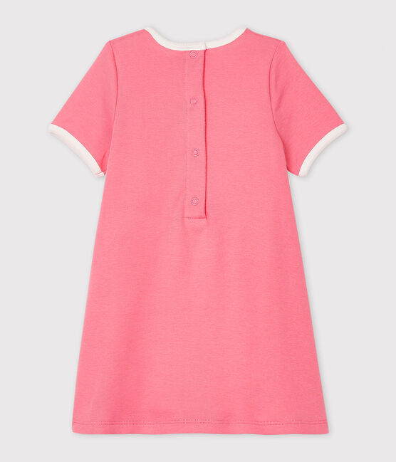 Vestido-bodi de manga corta para bebé niña rosa CUPCAKE