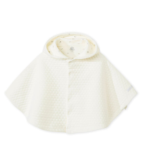 Capa reversible en túbico para bebé mixto blanco MARSHMALLOW