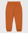 Pantalón de chándal de felpa de niña / niño marron ECUREUIL