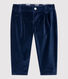 Pantalón de terciopelo de bebé.