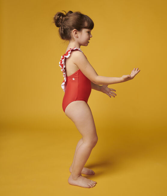 Traje de baño 1 pieza reciclado de niña SIGNAL