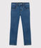 Pantalón vaquero slim de niña azul DENIM BLEU