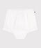 Pantalones bombachos de seersucker para bebé blanco ECUME
