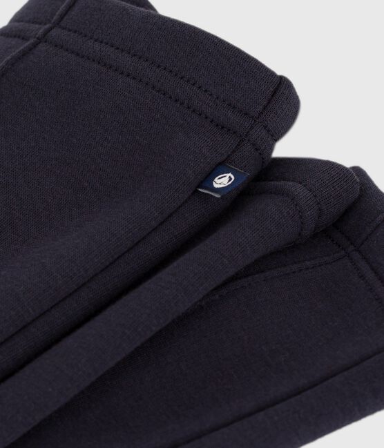 Pantalón infantil tipo leggings de felpa azul SMOKING