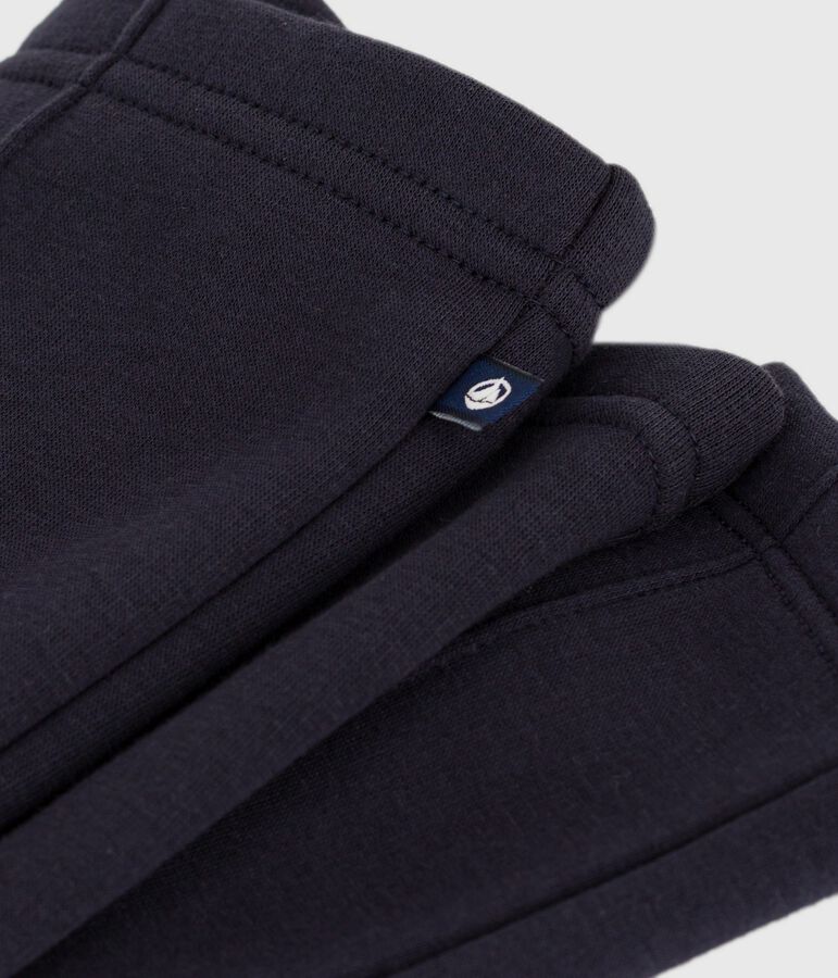 Pantal&oacute;n infantil tipo leggings de felpa azul