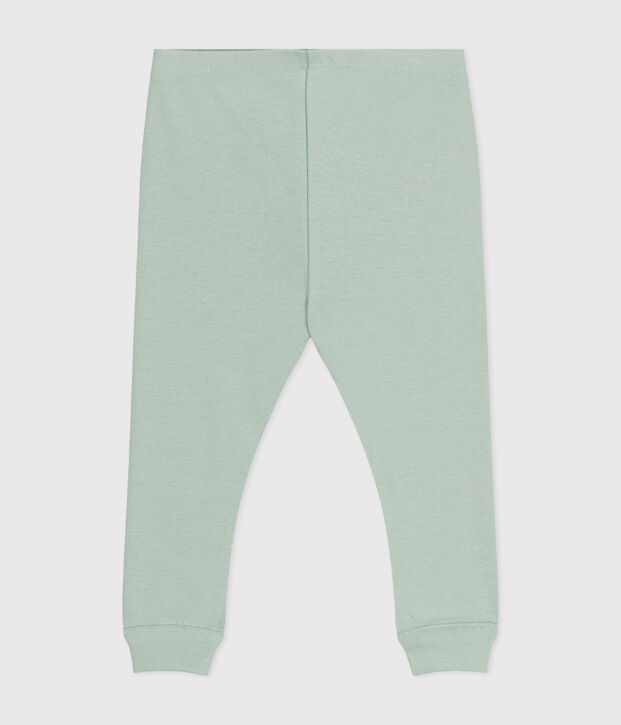Leggings de algod&oacute;n para beb&eacute; verde
