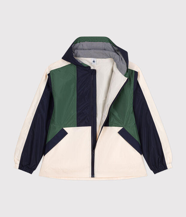 Cortavientos de mujer crudo/multicolor