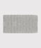 Cuello de punto tricotado con forro polar para bebé gris CHATON CHINE