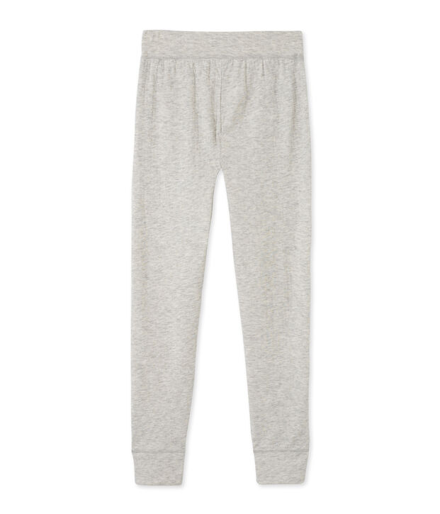 Pantal&oacute;n para mujer en t&uacute;bico extrafino chin&eacute; gris