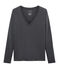 Camiseta manga larga de algodón sea island para mujer gris MAKI