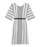 Vestido Kimono blanco MARSHMALLOW/azul SMOKING