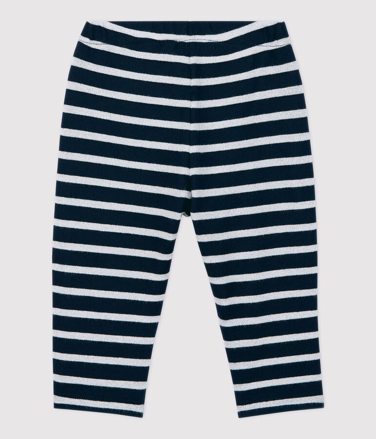 Pantal&oacute;n de algod&oacute;n de beb&eacute;. azul/MARSHMALLOW ARGENT BRILLANT