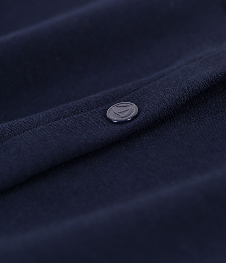 C&aacute;rdigan de algod&oacute;n para ni&ntilde;a azul