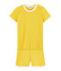 Pijama corto de punto para niña