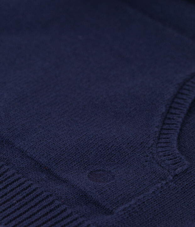 Jersey de lana y algod&oacute;n de ni&ntilde;o SMOKING