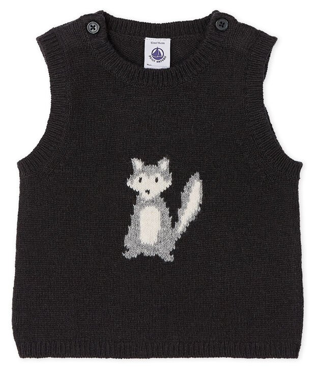 Chaleco infantil para beb&eacute; ni&ntilde;o gris
