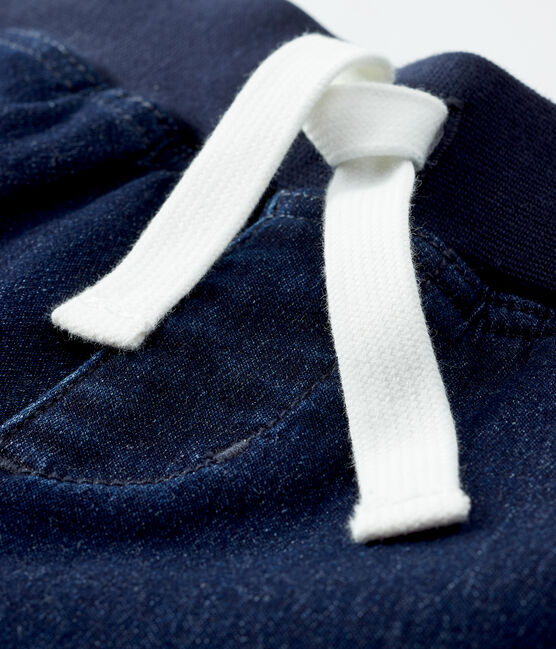 Bermudas vaqueros de niño azul DENIM BLEU FONCE
