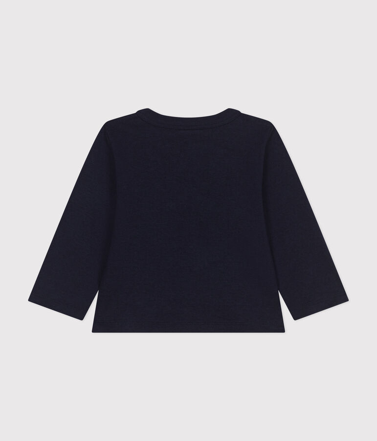 C&aacute;rdigan de algod&oacute;n para beb&eacute; azul