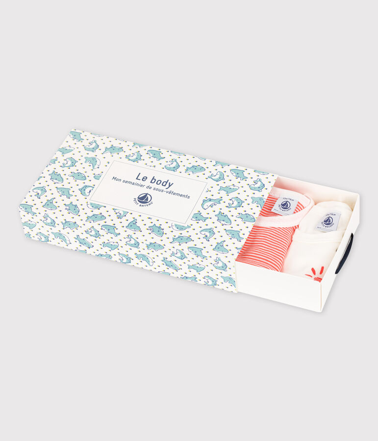 Juego de 5 bodis sin mangas para beb&eacute; de ni&ntilde;o multicolor