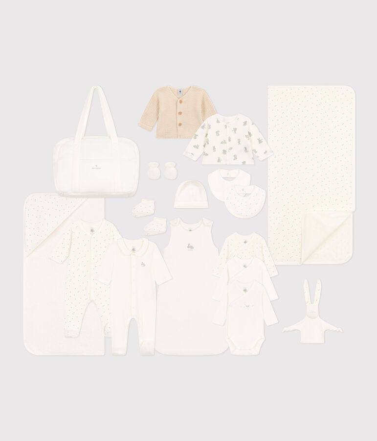 Bolsa de maternidad de algod&oacute;n multicolor