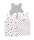 Pack de 3 camisetas sin mangas para niño