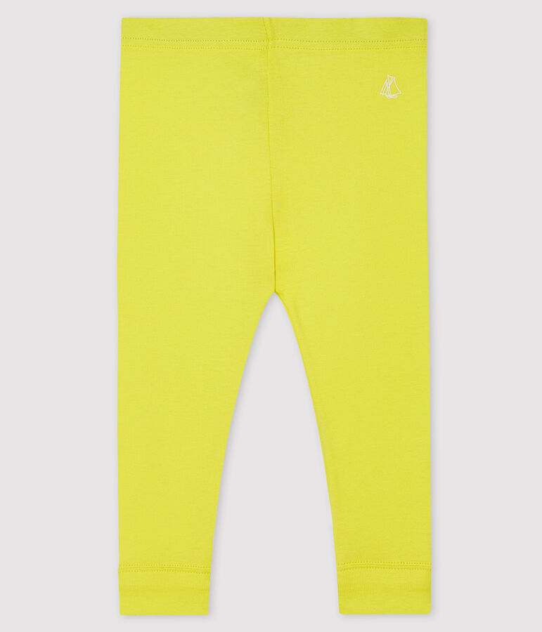 Leggings para beb&eacute; ni&ntilde;a amarillo