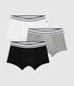 Lote de 3 bóxers para hombre