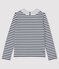 Marinera de mujer Petit Bateau x Deyrolle blanco MARSHMALLOW/azul SMOKING