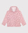 Cortavientos infantil de flores rosa CHARME/blanco MARSHMALLOW