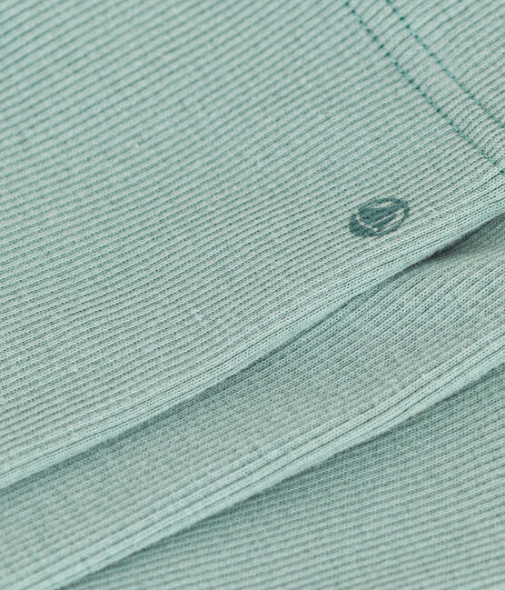 Leggings de algodón para bebé verde PAUL