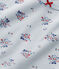 Camiseta estampada en jersey stretch azul FRAICHEUR/blanco MULTICO