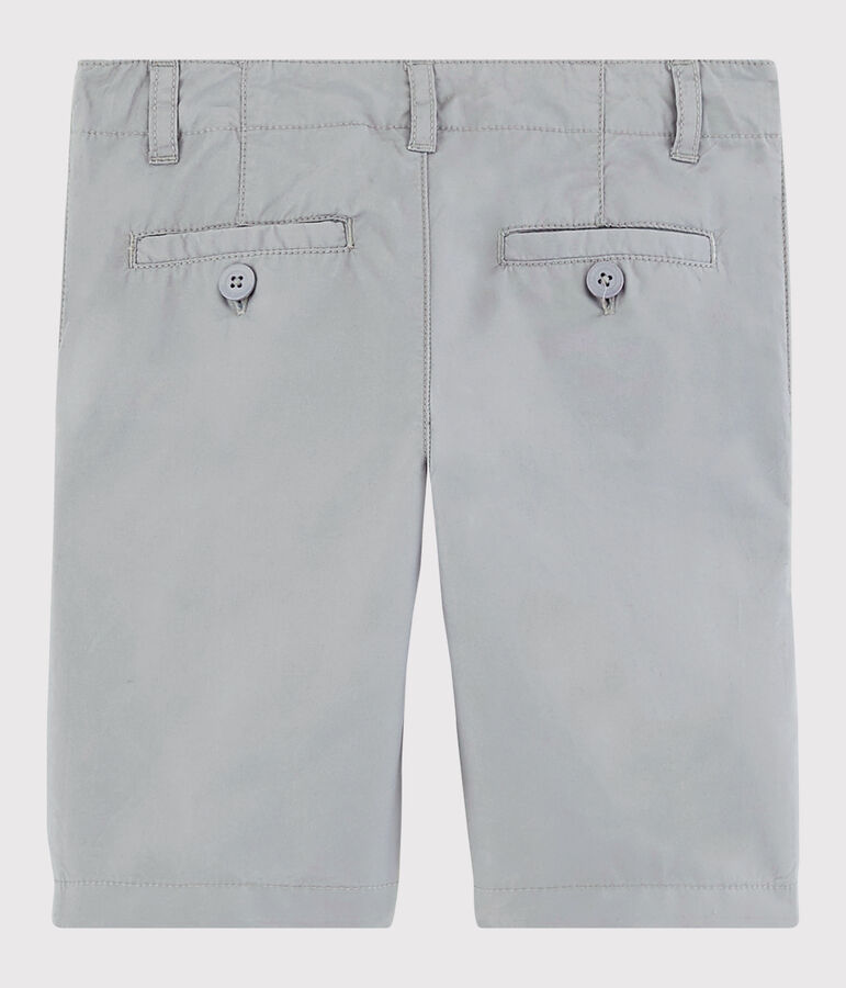 Bermudas de sarga de ni&ntilde;o gris