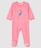 Pelele de terciopelo rosa para bebé niña rosa GRETEL