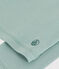 Cárdigan infantil de algodón liso verde PAUL