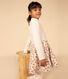 Vestido de manga larga con estampado de niña